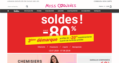Desktop Screenshot of misscoquines.fr